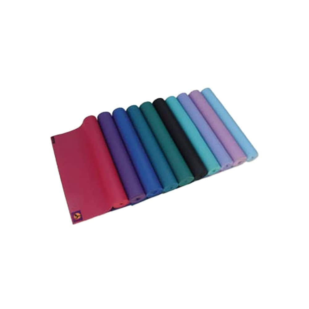 Yogi Mat (Color: Black) - 1/8 inch Thick, Non-slip, Stylish, Latex-Free, Lightweight, Optimum Comfort