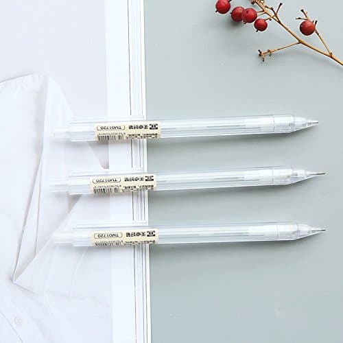 Cute Kawaii Plastic Mechanical Pencil Transparent Automatic Pencils For Kids Korean Stationery (0.7)