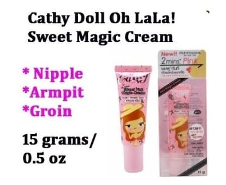 Karmart Cathy Doll Oh La La Sweet Pink Magic Cream Nipple Groin Armpit 2 minutes.