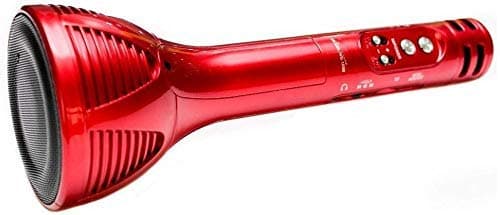 TROPODUR Wireless Microphone HiFi Speaker Mike Portable Handheld Mic with Bluetooth Speaker for Speech, Singing Kids