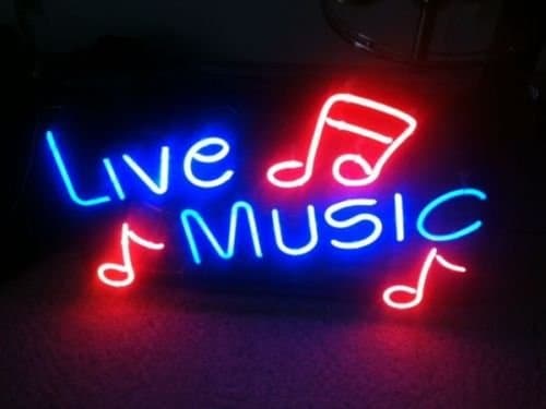 Urby 17"x14" Live Music Custom Handmade Glass Tube Neon Light Sign 3-Year Warranty-Unique Artwork! UA37