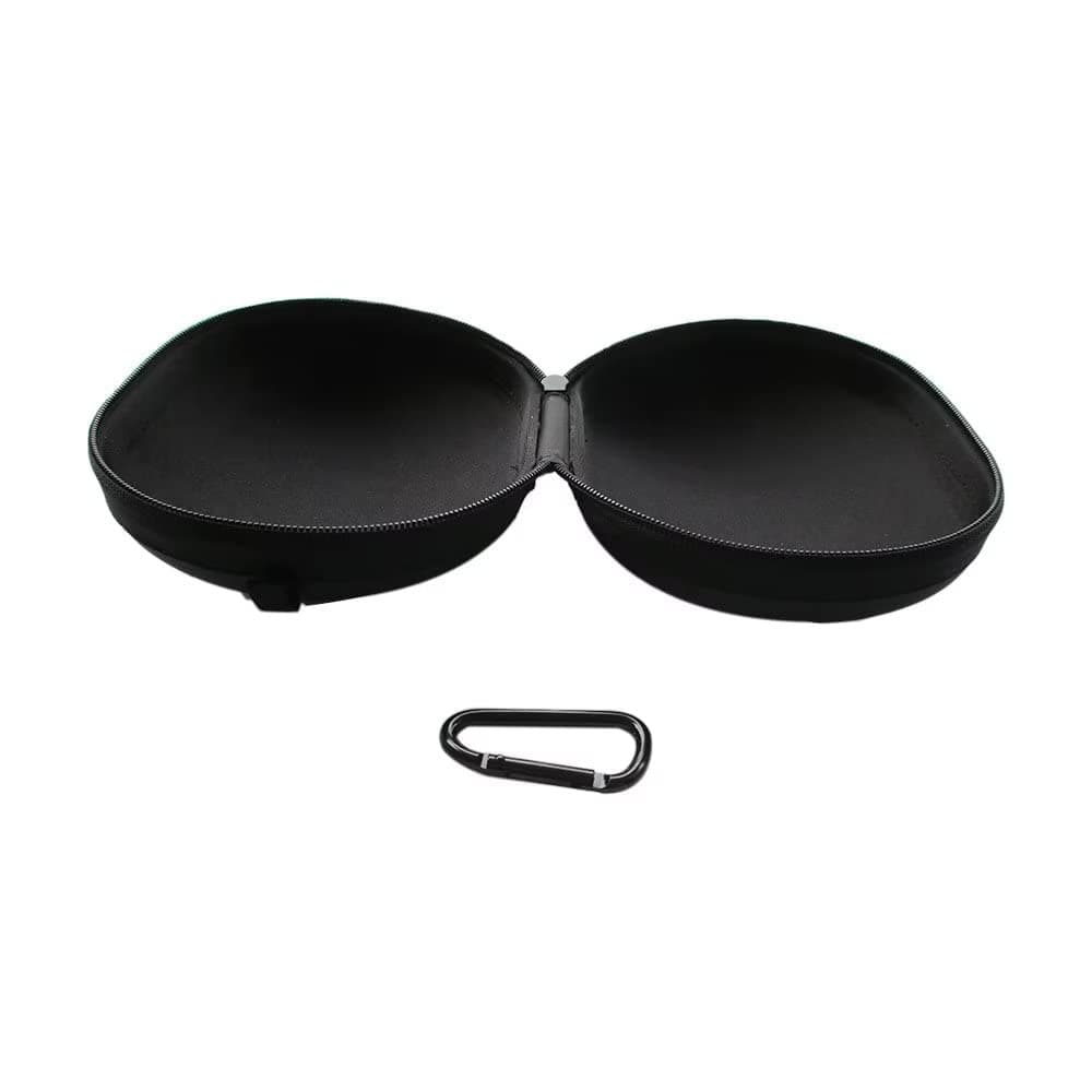 Tzou Matte Zipper Earphones Carrying Case for Beats Monster by Dr.Dre Studio, Solo Wireless, Solo, Solo HD Over-ear Headphone Replacement Case Pouch Bag Box