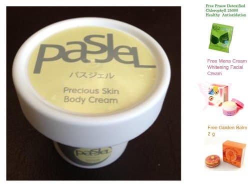 PASJEL PRECIOUS SKIN BODY CREAM GET RID OF STRETCH MARK WHITENING SKIN 50G