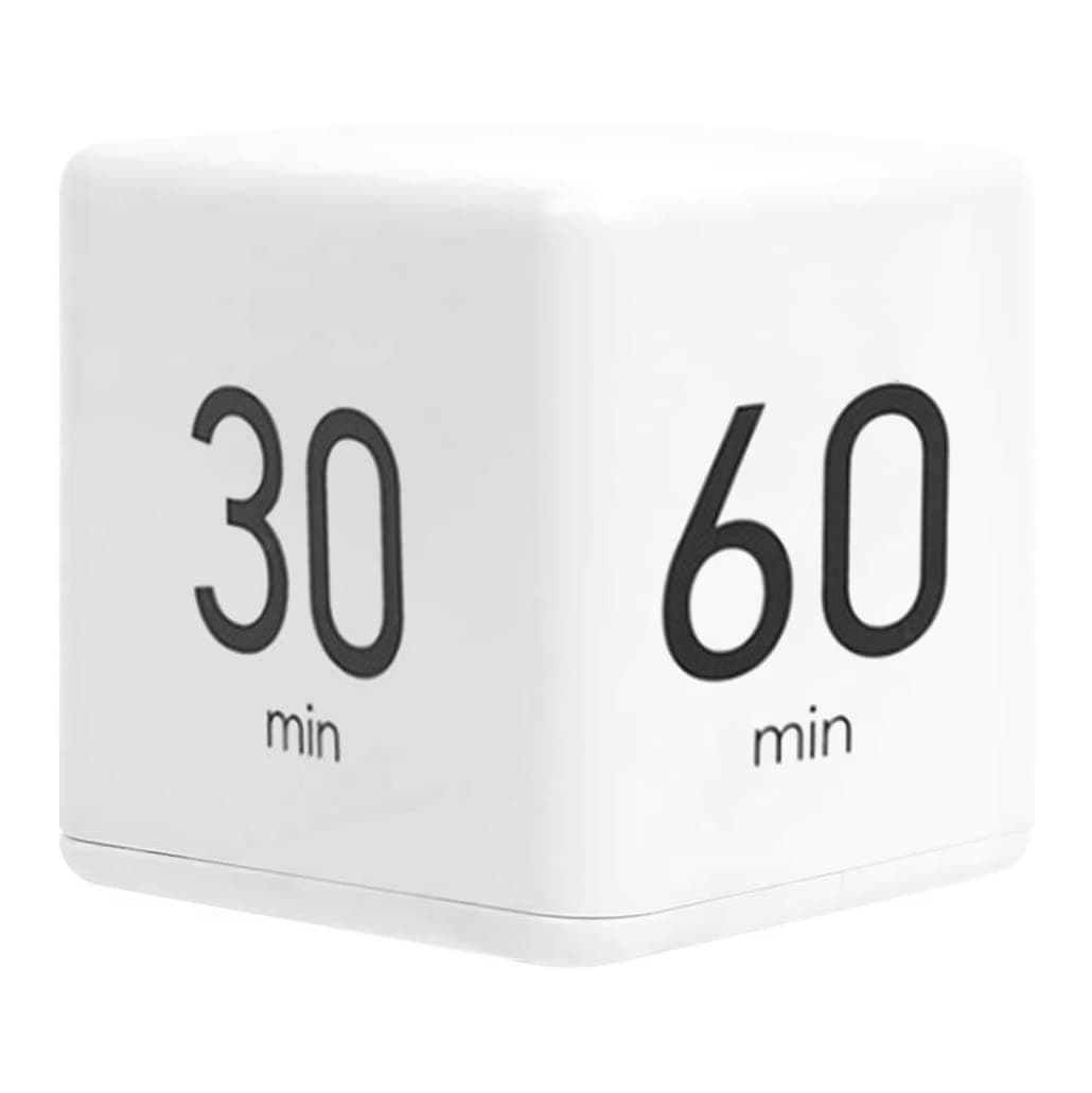 Funito Cube Timer, Time Management, Kitchen Timer, Kids Timer, Workout Timer, Timer for Studying, Cooking