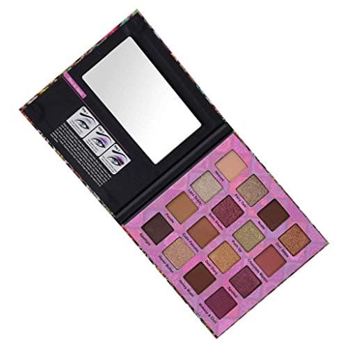 shamrock58 FEBBLE Leading-The-Trend Shimmer Metallic Eye Shadow Mashed Potatoes Eyeshadow Palette Glitter 16 Colors