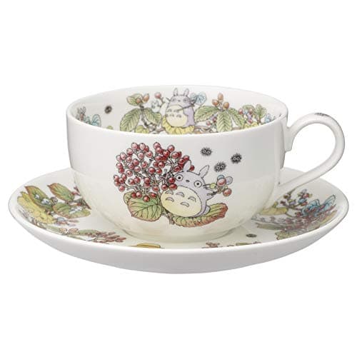 Noritake Studio Ghibli My Neighbor Totoro Special Collection Milk tea Cup & Saucer set Bone China 4660-5