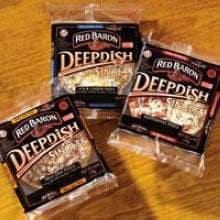 Red Baron Meat Trio Par Baked Pizza, 6 Ounce -- 12 per case.