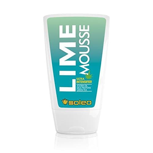SoleoLime Mousse ultra intensifier sunbed tanning lotion cream (100ml bottle)