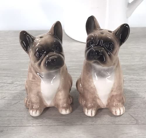 Salt & Pepper Shakers (French Bulldogs)