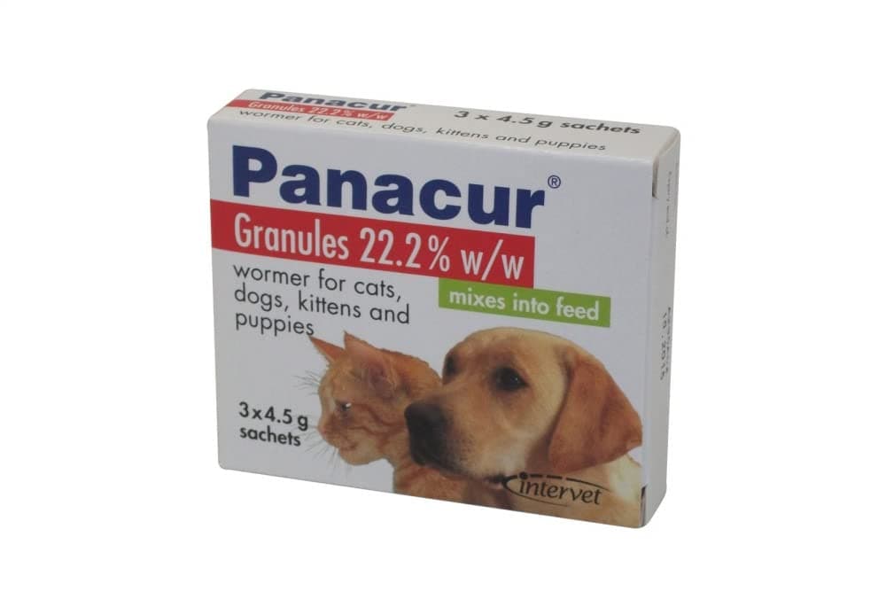 Cat/Dog Worming Granules, 4.5 g- Pack of 3 sachets