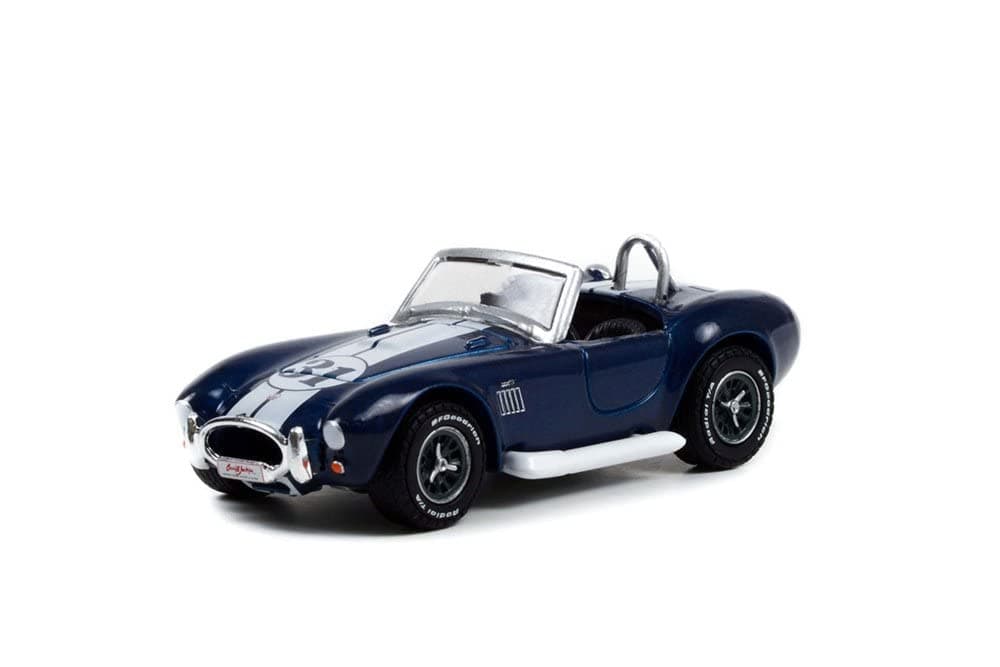 ModelToyCars 1965 Shelby Cobra CSX 4000 Roadster #31 (Lot #1353), Blue - Greenlight 37250B - 1/64 Scale Diecast Car
