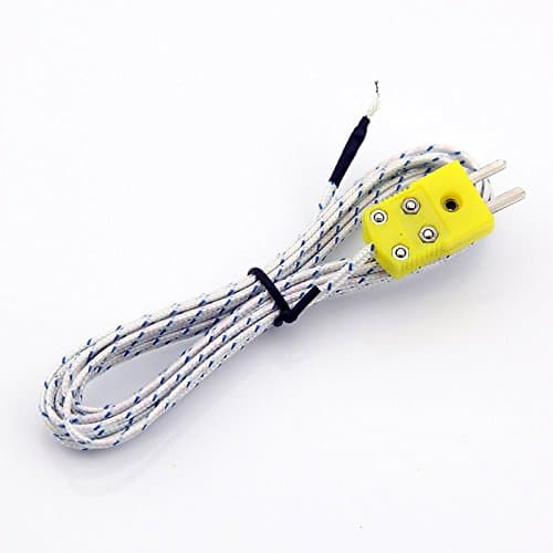 eMylo 3M Plug Temperature Sensor Thermal Line K-type Thermocouple