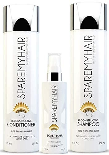 Shampoo 8 oz,Conditioner 8 oz and Scalp solution 4 oz, for Hair Growth with Biotin, for Healthy Hair Treatment for Men & Women, Visible Results in 1 Month Longer Stronger Silky Soft Hai