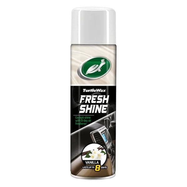 Turtle Wax 51790 Fresh Shine Interior Plastic & Dashboard Cleaner 500ml Vanilla
