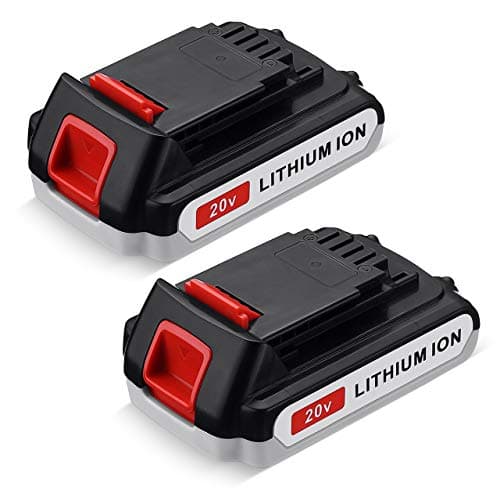 FirstPower 4.0Ah LBXR20 Battery - Repalce for Black and Decker 20v Lithium Battery, Compatible with LBXR20 LB20 LBX20 LBX4020 LB2X4020 Tools (2 Packs)