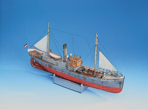 Aue Verlag Schreiber-Bogen Cardboard Model, Fishing Cutter Consul Pust