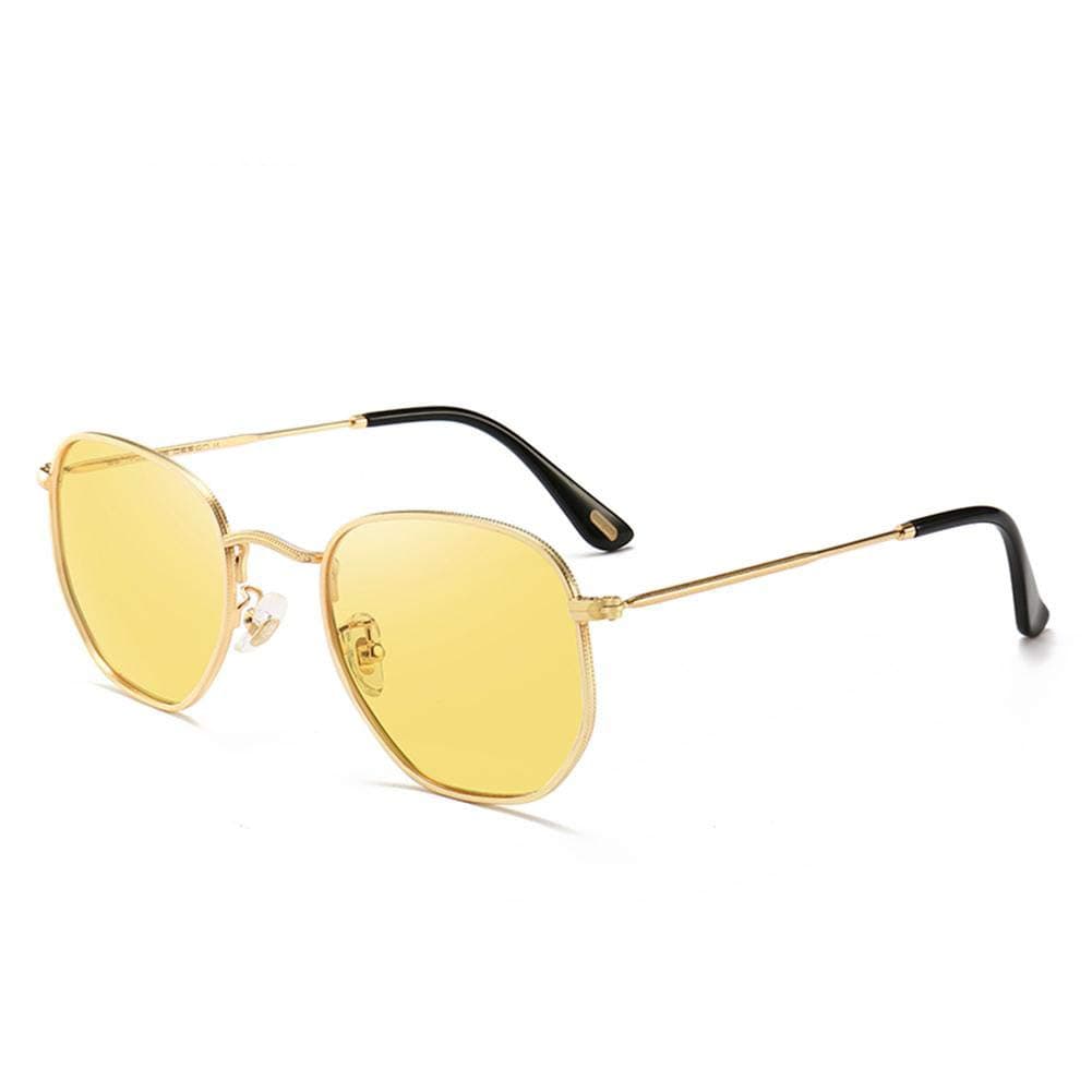 Caponi Men's Titanium Photochromic Polarized Sunglasses UV Protection for Drving 1172