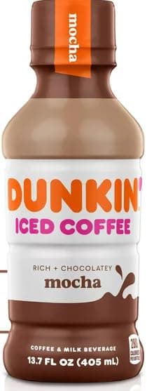 Mocha Original, Iced Bottled Coffee Drink, 13.7 fl oz + King Combos QR Code and (3 Bottles of Mocha Chocolate Flavor)