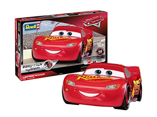 Revell 07813 Lightning McQueen Easy Click Model Kit (Scale 1:24)