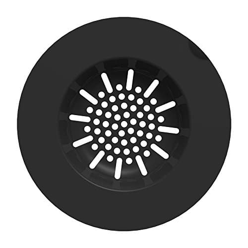 Sink Skin - SET OF 5 Disposable Black Sink Strainers For a Cleaner Kitchen REPLACE EVERY FEW WEEKS. No More Hidden Dirt. Hygienic. Smart & Healthier.