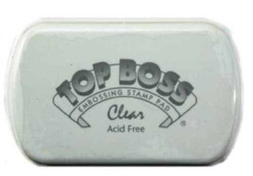 Top Boss Clear Embossing Stamp Pad Mini
