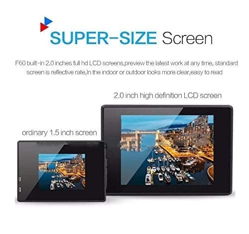 IBS 4K 30FPS Action Camera Ultra HD Underwater Camera 170 Degree Wide Angle 98FT Waterproof Camera (4K AC), Black, Digital Zoom