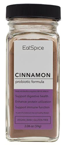 Cinnamon Powder with Probiotics by EatSpice for Digestion and Metabolism
