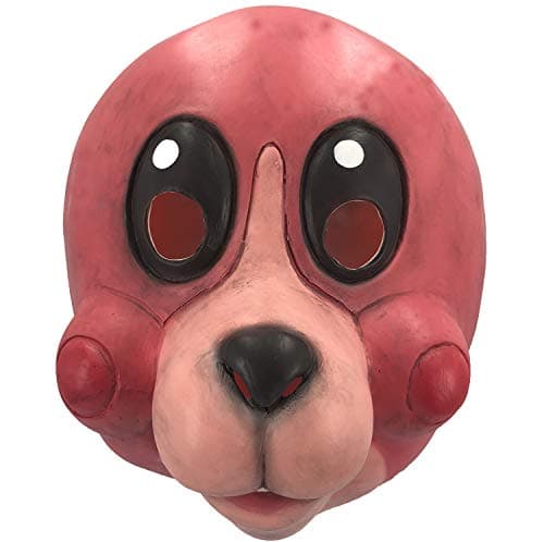 The Umbrella Academy Cha-Cha Latex Mask, Super Evil, Super assassin ChaCha, Halloween Cute Red Bald Monkey Animal Helmet, Movies Costume Props