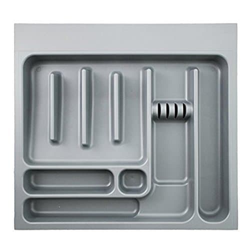 Cutlery Tray Coninx UP Grey | Drawer Organiser Plastic | Dimensions Drawer Insert: 53 x 49 x 6 cm | Drawer Organizers | 2 Years Warranty |