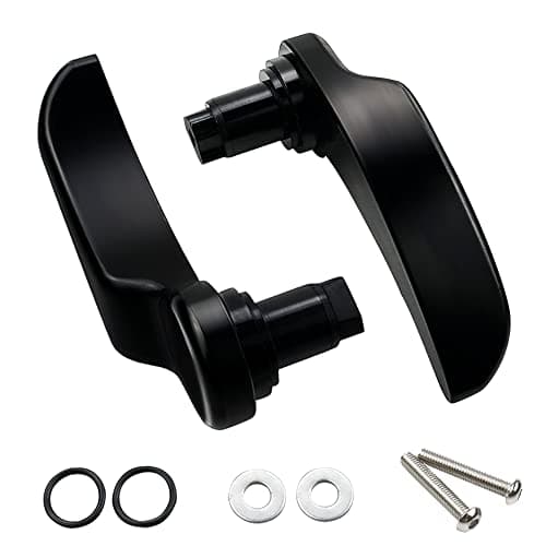 MDPROMCP Motorcycle Saddle Bag lid lifters saddlebag latch kit Aluminum Compatible With Harley 2019 Street Glide Special 2020 Road Glide Special with Hard Bags