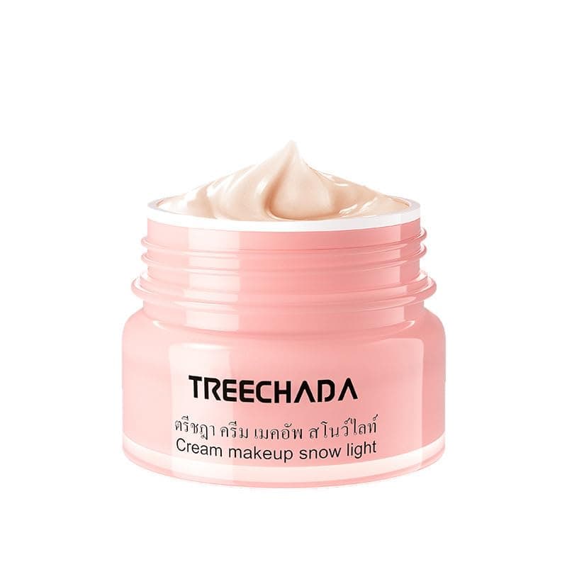 1PC Treechada Cream Makeup Snow Light, Make Skin Complection More Even, Makeup Primer, 50g