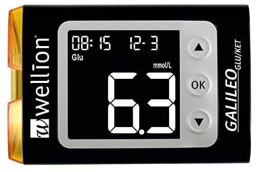 Wellion Galileo GLU/KET Set Black mmol/l