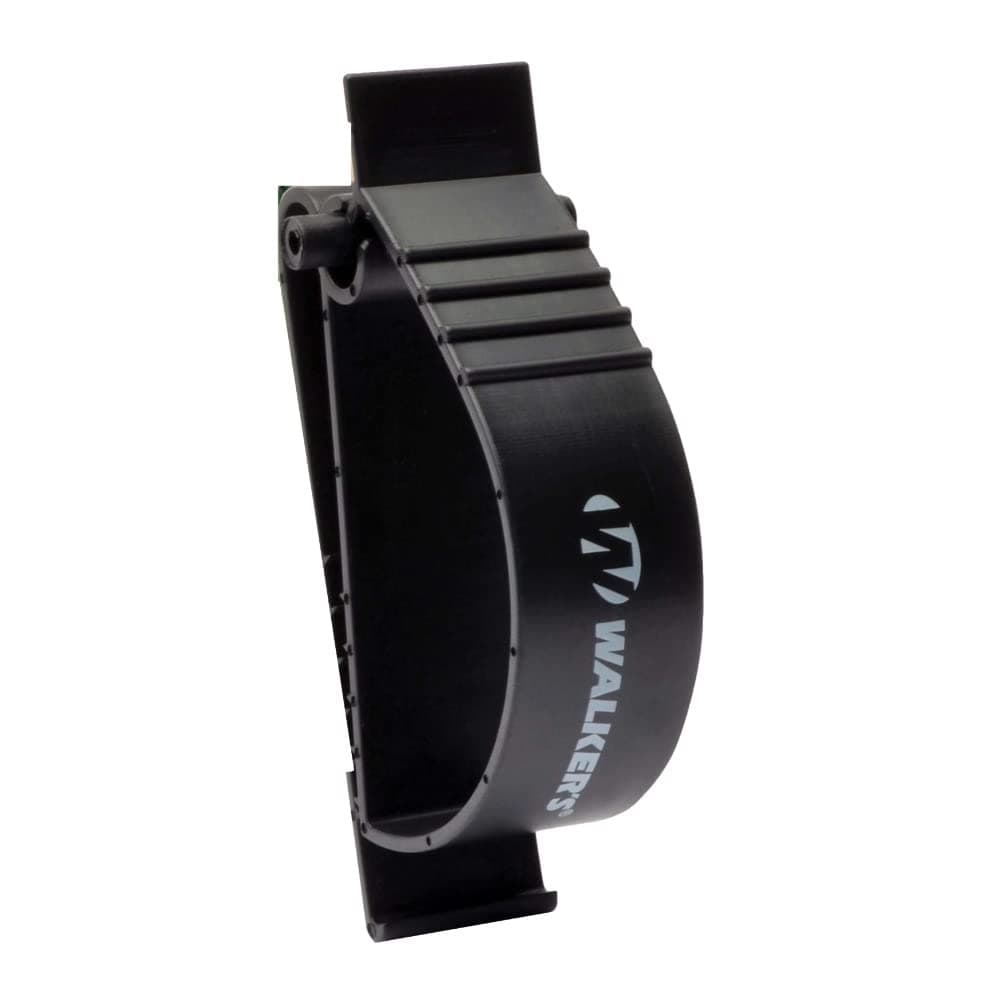 Walker's Durable Molded Polymer Universal Hands-Free Carry Hunting Range Shooting Earmuffs, Safety Glasses & Accessories Pocket Waistband Belt Clip Holder