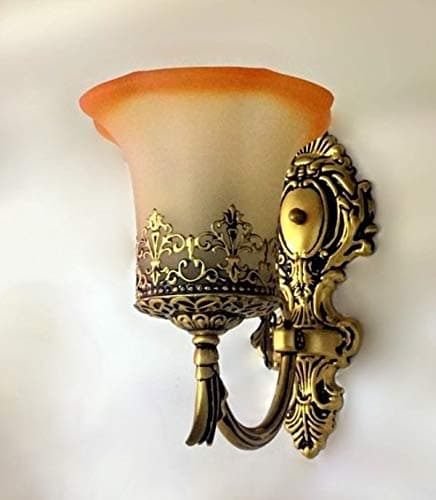 WHITERAY Golden Antique Designer Imported Wall Ceiling Light Lamp Sconce for Dining Room, Bedroom, Living Room Decor