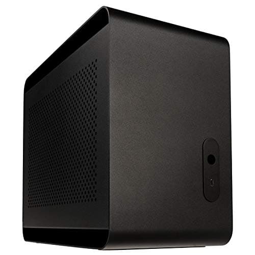 ST-DA2B Streacom DA2 Mini ITX-Case – Black