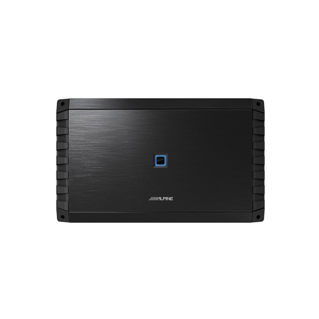 Alpine S2-A120M S-Series Class-D Mono Subwoofer Amplifier, Hi-Res Certified, 1200W RMS at 1 & 2-Ohm