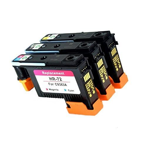 Komada 1 Set Compatible HP72 printheads(1MK/Y+1C/M+1PK/G) with New Updated Chips Compatible with HP Designjet T610 T620 T770 T790 T1100 T1120 1200 T1300 T2300