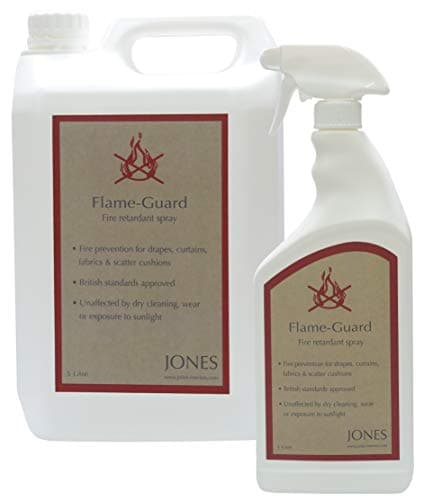 6 Litres Flame Guard - Fire Retardant Spray Refill and Dispenser Bottle from Decozo