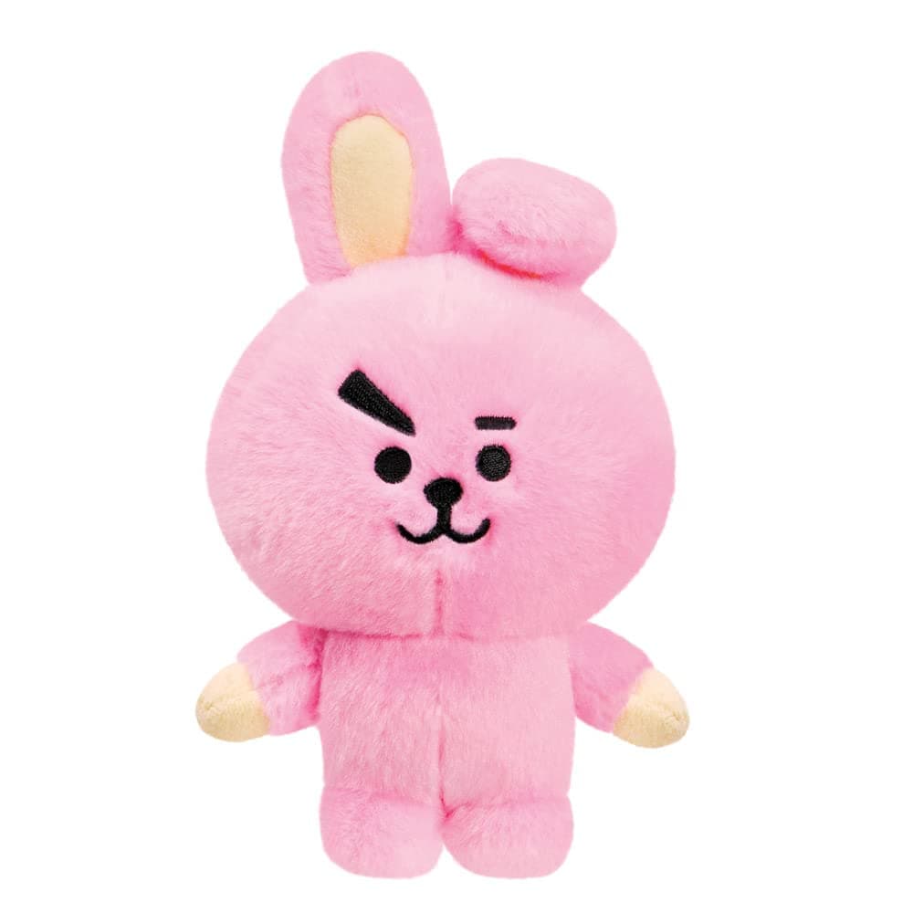 BT21 Cooky Plush Toy 17 cm Puluche Doll Official Merchandise, Pink
