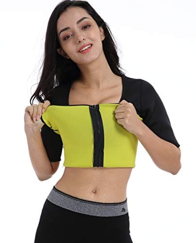 Hot Womens Slimming Shaper T Shirt Thermo Exercise Workout Sauna Suit Abdominal Trainer Body Fat Burner for Weight Loss