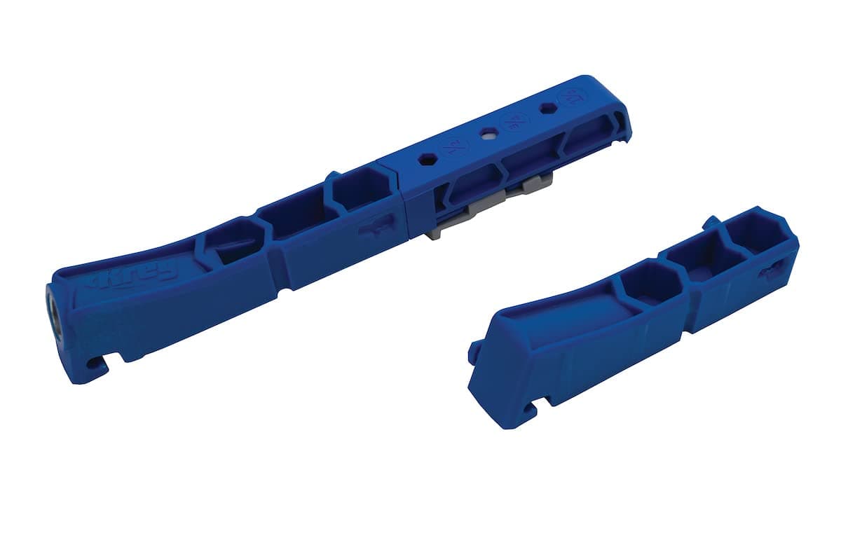 Pocket-Hole Jig Expansion Pack - Hardened-Steel Drill Guide - Adjustable Pocket Hole Drilling Extension - KPHA110-1 Pack