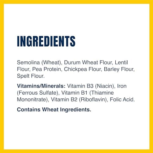 BARILLA Protein+ (Plus) Elbows Pasta - Protein from Lentils, Chickpeas & Peas - Good Source of Plant-Based Protein - Protein Pasta - Non-GMO - Kosher Certified - 14.5 Ounce Box (Pack of 12)