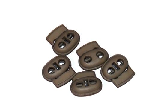 Midwest Cord TM Brand 2 Hole Cord Locks for Use with 550 Paracord and Other Craft Cords