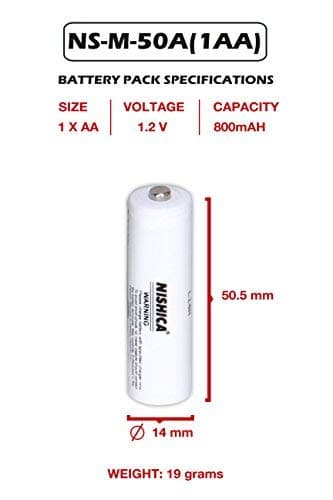 Rechargeable Battery for NS-M-50 Metal Torch