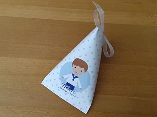 Favour box for First Communion. Personalized Favour Boxes. Gift Boxes. Boy