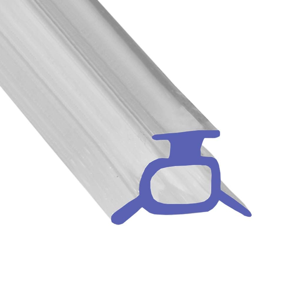 Soft Flexible Rubber Bubble Shower Seal | for Bi Folding Doors | Fits Into a 5mm Channel | BIF042 (2 Metres)