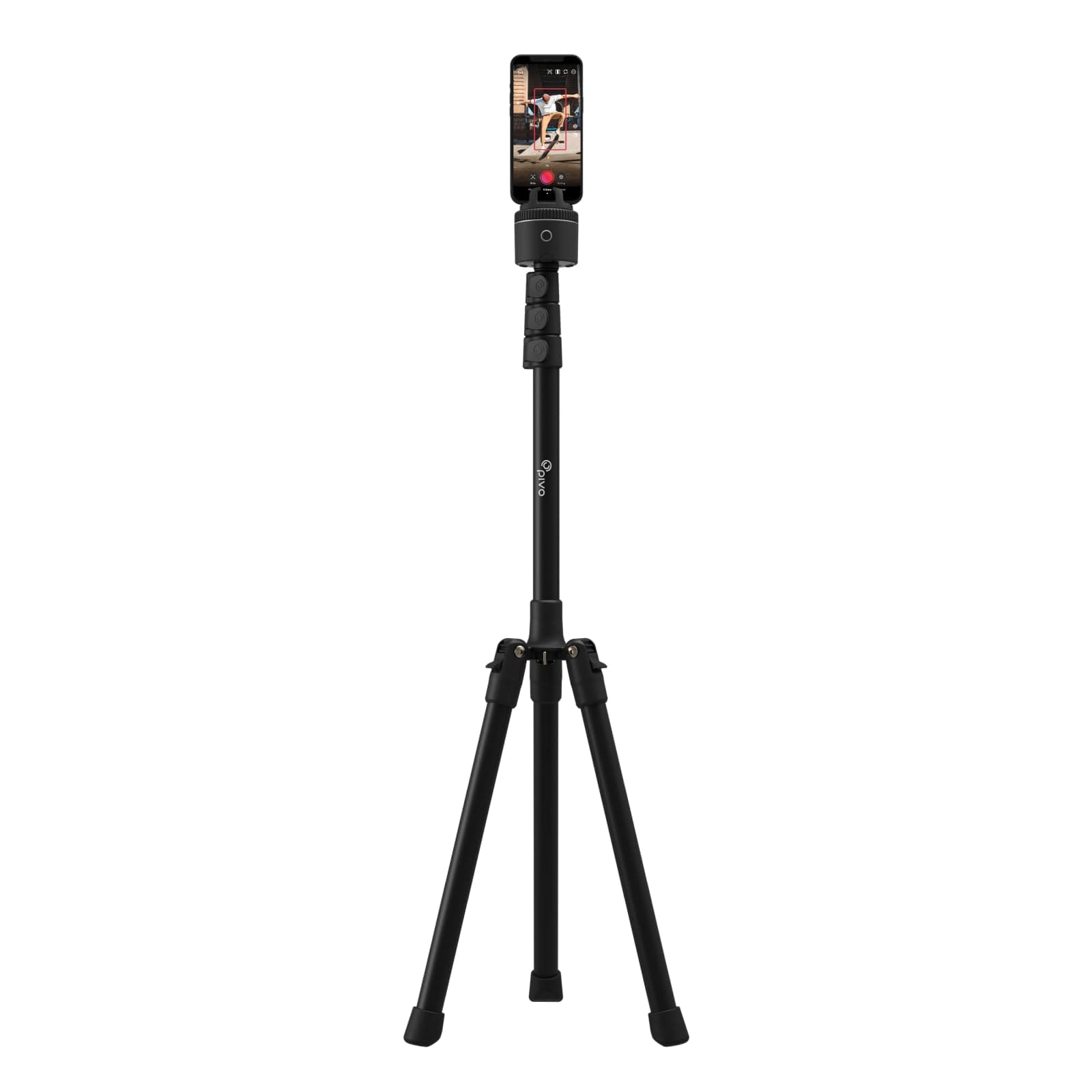 63" Extendable Cell Phone & Camera Tripod with Sturdy, Lightweight, Portable, Foldable Stand for Video Recording with Universal 1/4"" Thread for DSLR, Smartphone, Action Camera & Pivo Pods