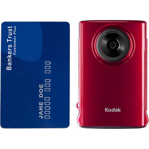 KODAK Mini Video Camera with SD Card (RED)