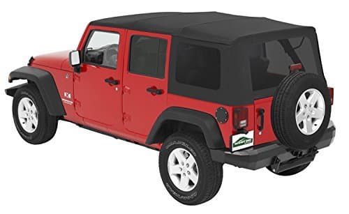 Pavement Ends by Bestop 51204-35 Black Diamond Replay Replacement Soft Top Tinted Windows-No door skins included-No frame hardware included- 2010-2012 Jeep Wrangler Unlimited by Pavement Ends