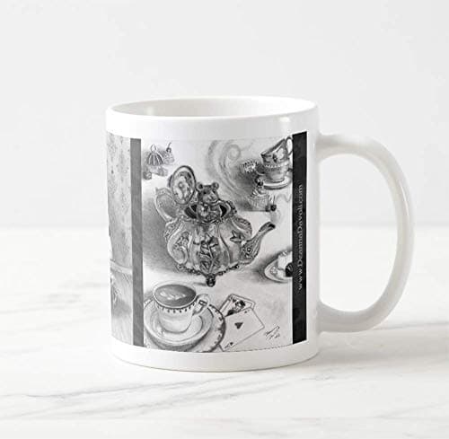 Alice in Wonderland Mug Drink Me Mug Coffee Mug Wonderland Cup March Hare Mug Dormouse Mug